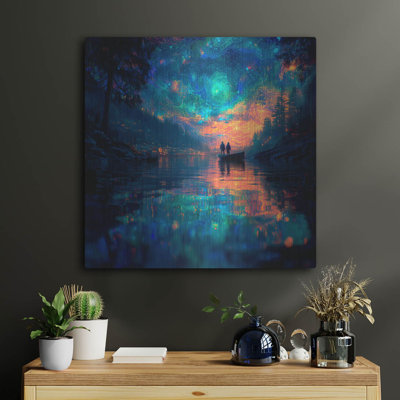  'River Of Visions' by Ann Klee Metal Wall Art, 24" x 24"