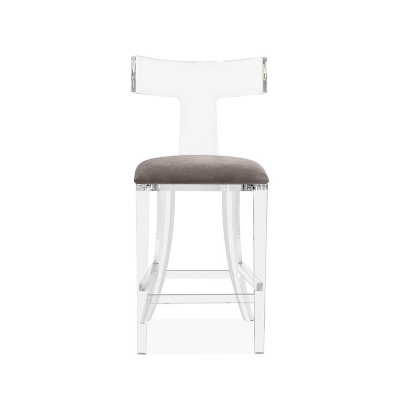 Tristan Bar & Counter Stool, Nimbus Gray, Counter Stool (26" Seat Height)