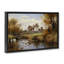 «Ducks in Cottage River», toile flottante encadrée par Petal Prints Design-1948918223-1948918221