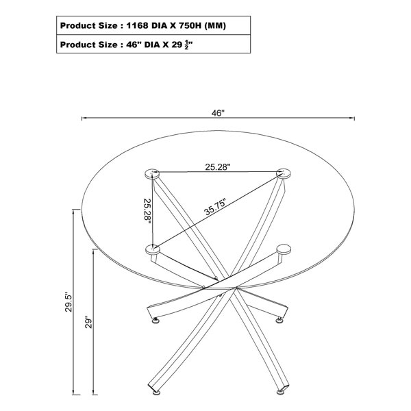 Dimensions du produit