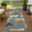 Machine Washable Indoor/Outdoor Chantille ACN2338 Lodge Rug-768741109