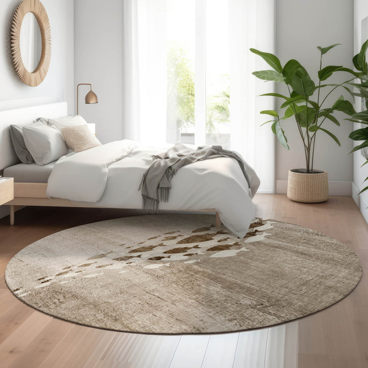 Premium Machine Washable Cerrito Taupe Rug