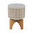 Circles Planter with Stand, White-809530182