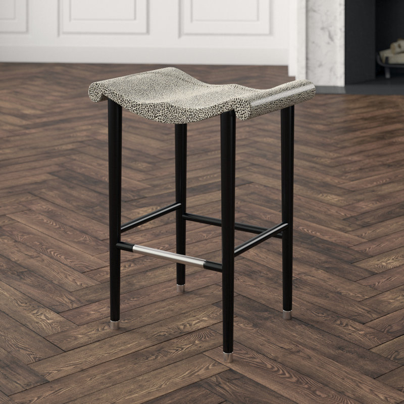 Vanucci Eclectics Solid Wood Stool
