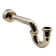 Freestanding Pedestal Sink Supply Kit with P-Trap and Cross Handles
