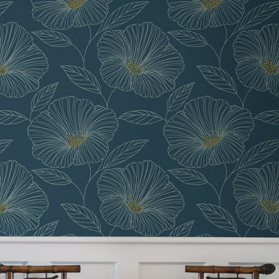 Mistral Mythic Floral Wallpaper Sample
