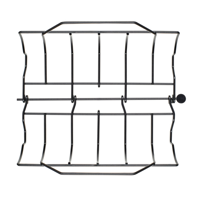 Circulon Ultra-Lasting Nonstick Roaster / Roasting Pan With Easy Serve Rack, 17 Inch X 13 Inch, Black
