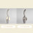 White High-Density Foam Free Form Floor Lamps