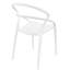 Chaise d'appoint empilable pour patio Farrah-135541137