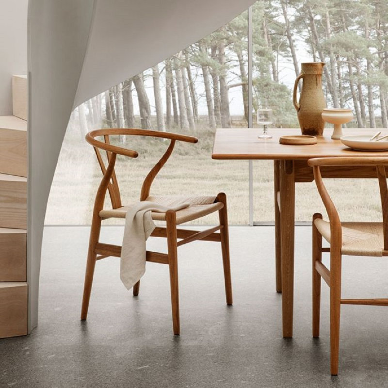 Chaise en bois Nat, Naturel