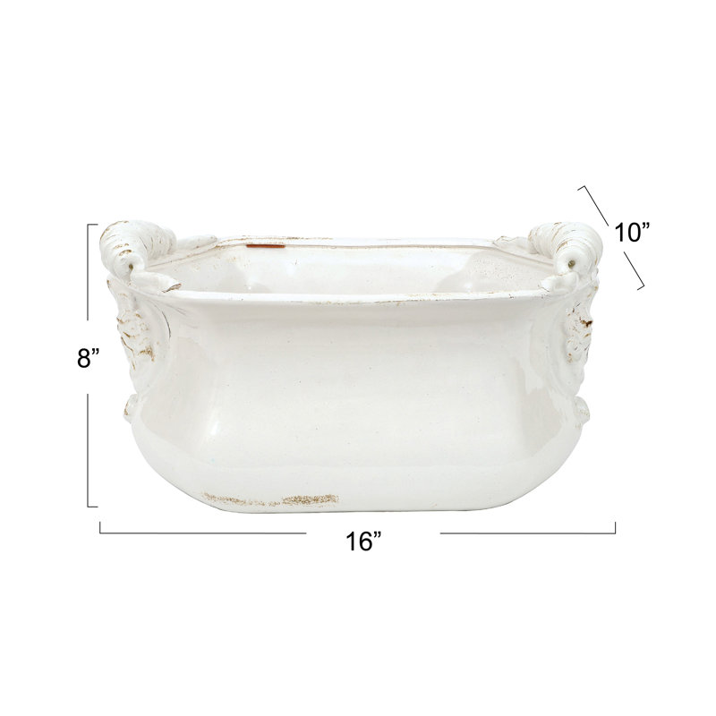 Mcfarland Decorative Terra-cotta Cache Pot