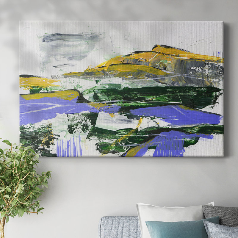 Toile tendue Silent Mountain VI-Gallery, H 24 po x l 36 po