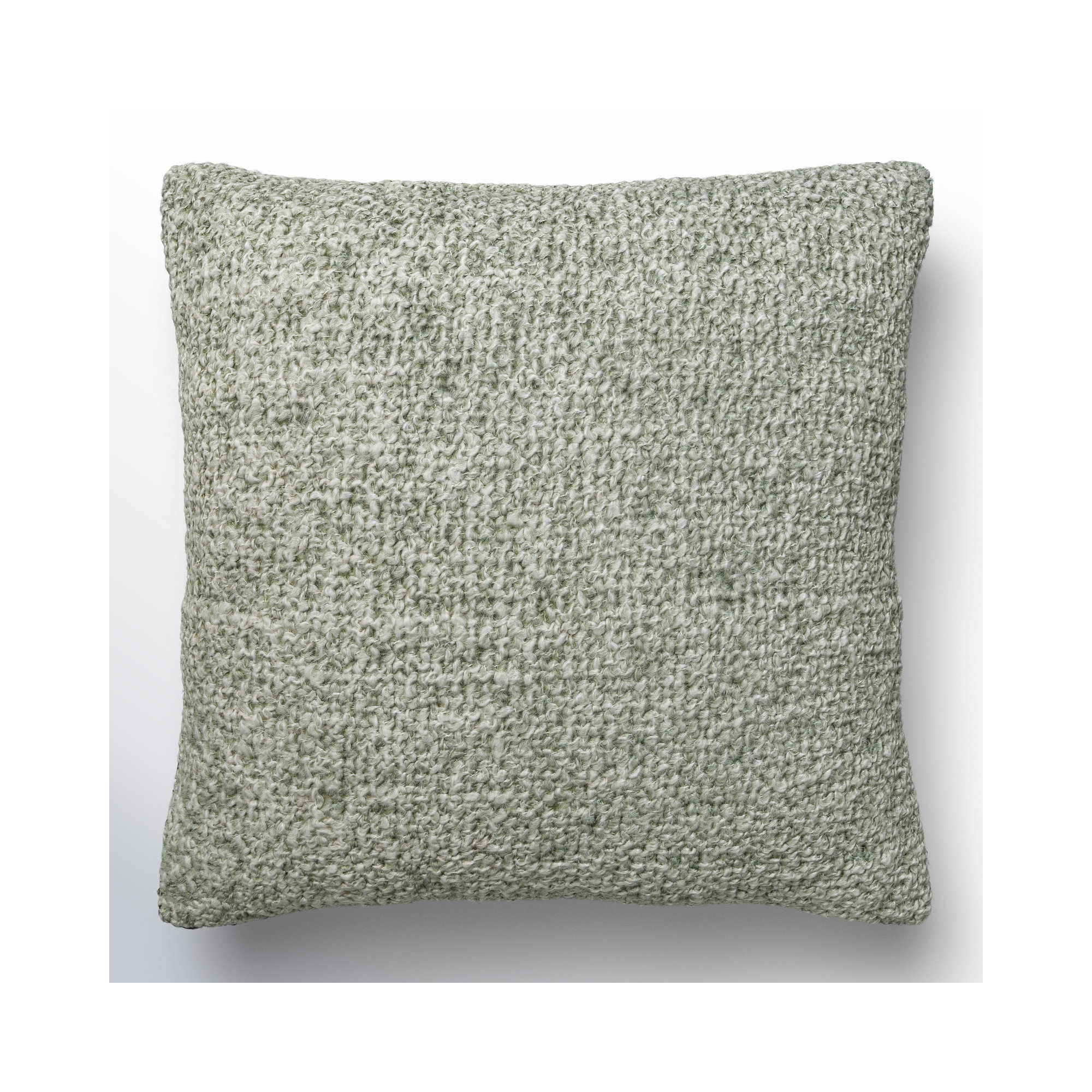 Tamari Pillow Cover, Green, 22"H x 22"W, Pillow Cover Only - No Insert