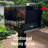 Quick-Ship UpTown Mailbox in Black on Black-106534017