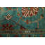 Tapis moderne Ersari cyan 3'3" x 4'5"