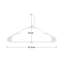 Anfernee Plastic Non-Slip Standard Hanger-460781687
