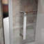 Feora 760mm W x 1950mm H Pivot Semi-Frameless Tub Door with Clear Glass-36813423