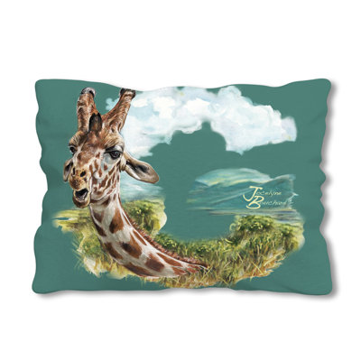 Housse de coussin rectangulaire Coussin J.