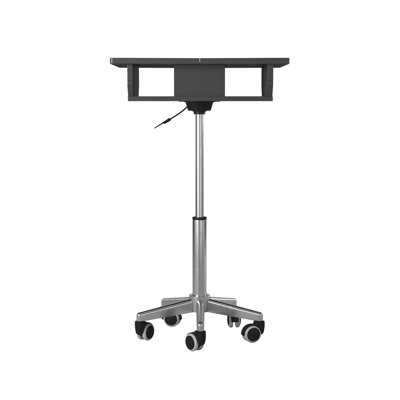 Folding Table Laptop Cart, Graphite