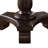 Rene Round Wood Pedestal Side Table, Espresso-110012782
