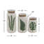 Ensemble de 3 vases de table en grès cylindrique moderne Mexborough