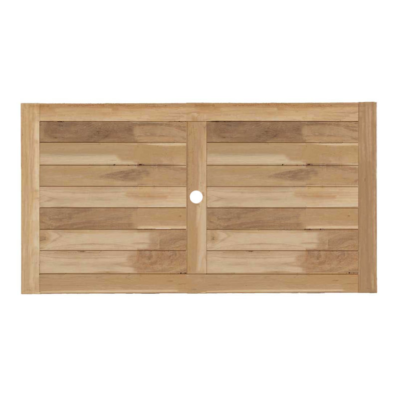 Croquet Teak Outdoor Dining Table
