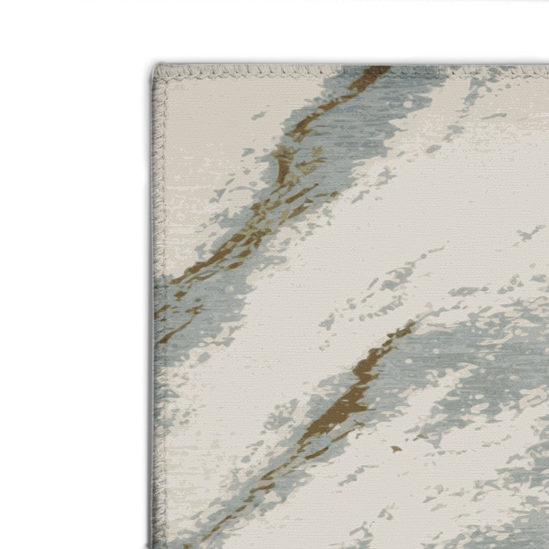 Tapis d'intérieur et d'extérieur brun Nature, Rectangulaire 2 pi x 3 pi