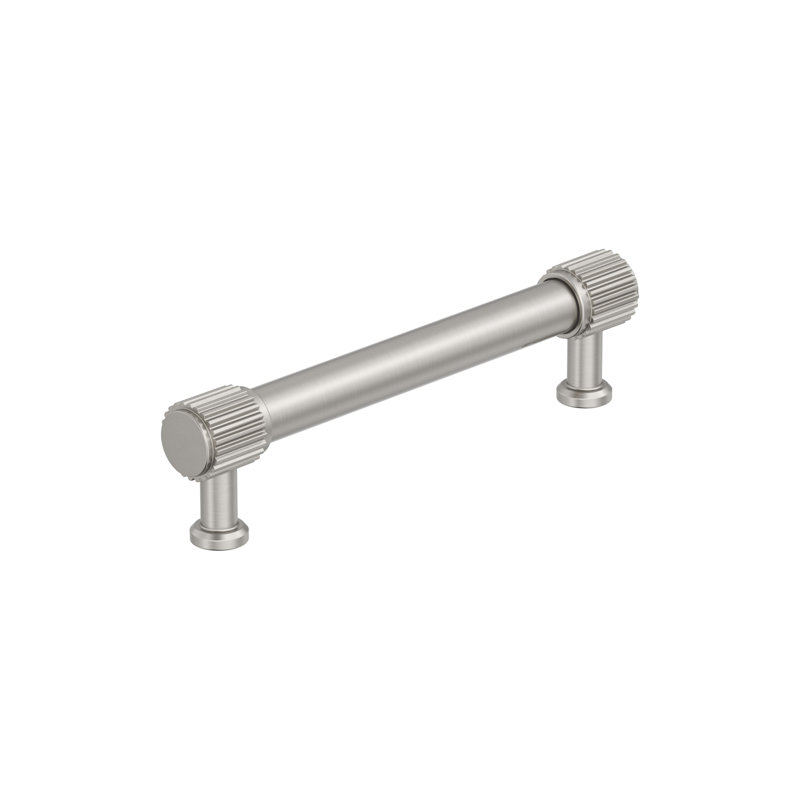 Poignée d'armoire Farewind, 5 1/16", Nickel satiné