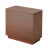 Manish Fully Assembled Rustic Farmhouseburl Finish 3 Drawer Nightstand Dresser-1693573148