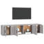 Lameen Unfinished Floating TV Stand for TVs up to 78"-1462420026