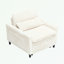 fauteuils d'appoint avec un coussin et une poche latérale-1313049384
