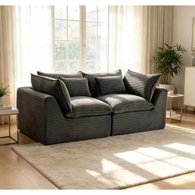 Canapé modulaire surdimensionné à large largeur Canapé modulaire True Relax Comfy