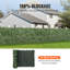 Pare-étincelles muraux vert 59 x 98 po VEVOR Ivy-99998879