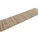 Vintage Turkish Runner, Mosaic-Inspired Multicolor Geometric Design - Rug & Kilim