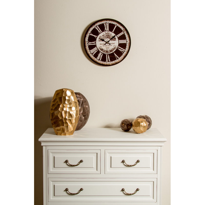 Foerer Wood Wall Clock