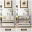 2 tiroirs de rangement pour chaussures