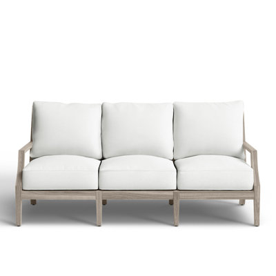 Haley Teak Sofa - Oyster