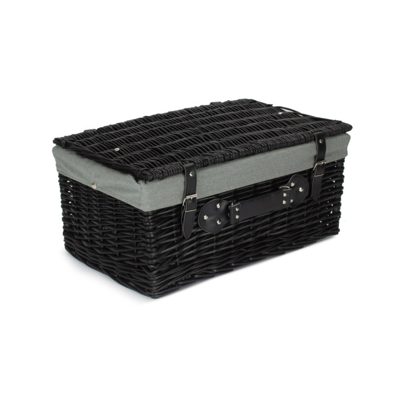 Bay Isle Home Wilow Decorative Basket, 25" x 35" x 51", Black/Grey, 4,462.50