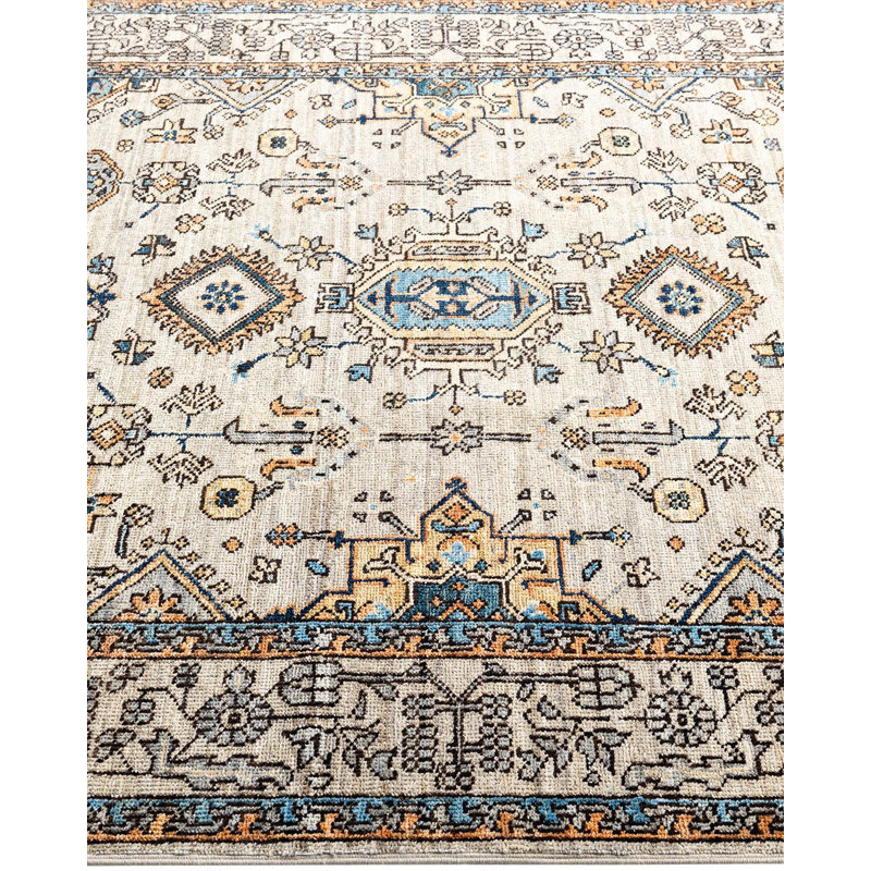 Serapi One-of-a-Kind 4' 1" X 5' 10" Hand Knotted Area Rug