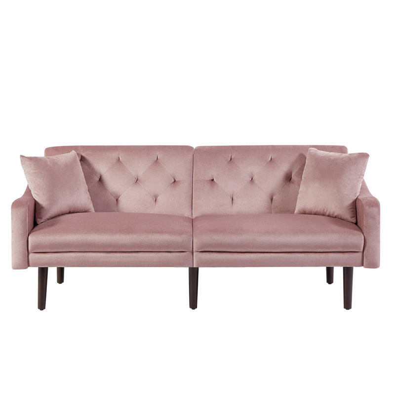 Sofa Bed With Armrests,74 Inch Variable Bed