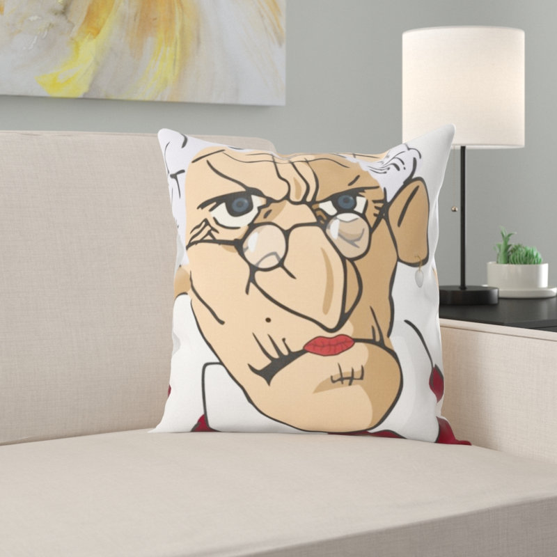 Microsuede Throw Pillow