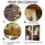 Naquin - Ensemble de 2 impressions sur toile de paysages de ferme-114717678-114717679-114717681