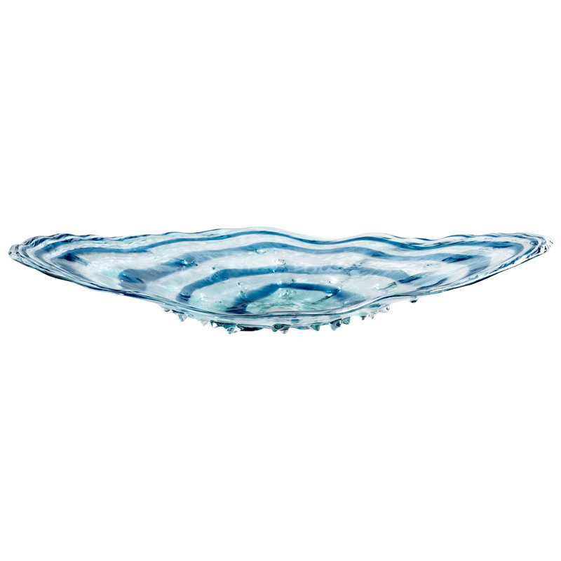 Abyss Glass Decorative Plate