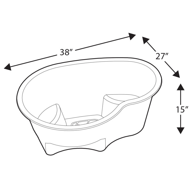 Avonlea 33 Gallon Preformed Pond with Plant Shelves