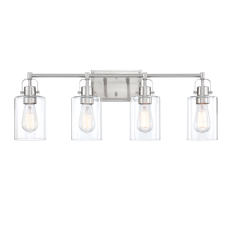 Éclairage pour meuble-lavabo à intensité variable Siedentopf, Nickel brossé, 4
