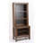 Bookcase Pier, No Assembly Required, Two-Tone Finish