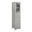 Armoire de salle de bain haute, armoire de rangement autoportante avec tiroir et porte en acrylique, armoire de rangement de salle de bain pour la maison-743366824