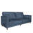 Novelle 81" Velvet Square Arm Convertible Sofa-809028434