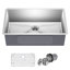 Évier de cuisine Undermount en acier inoxydable de calibre 16 KRAUS Standart PRO™