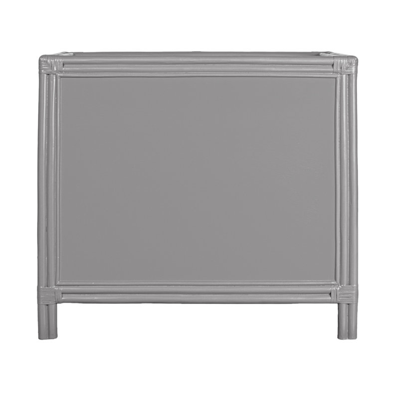 Aruba 4 - Drawer Nightstand, Light Gray
